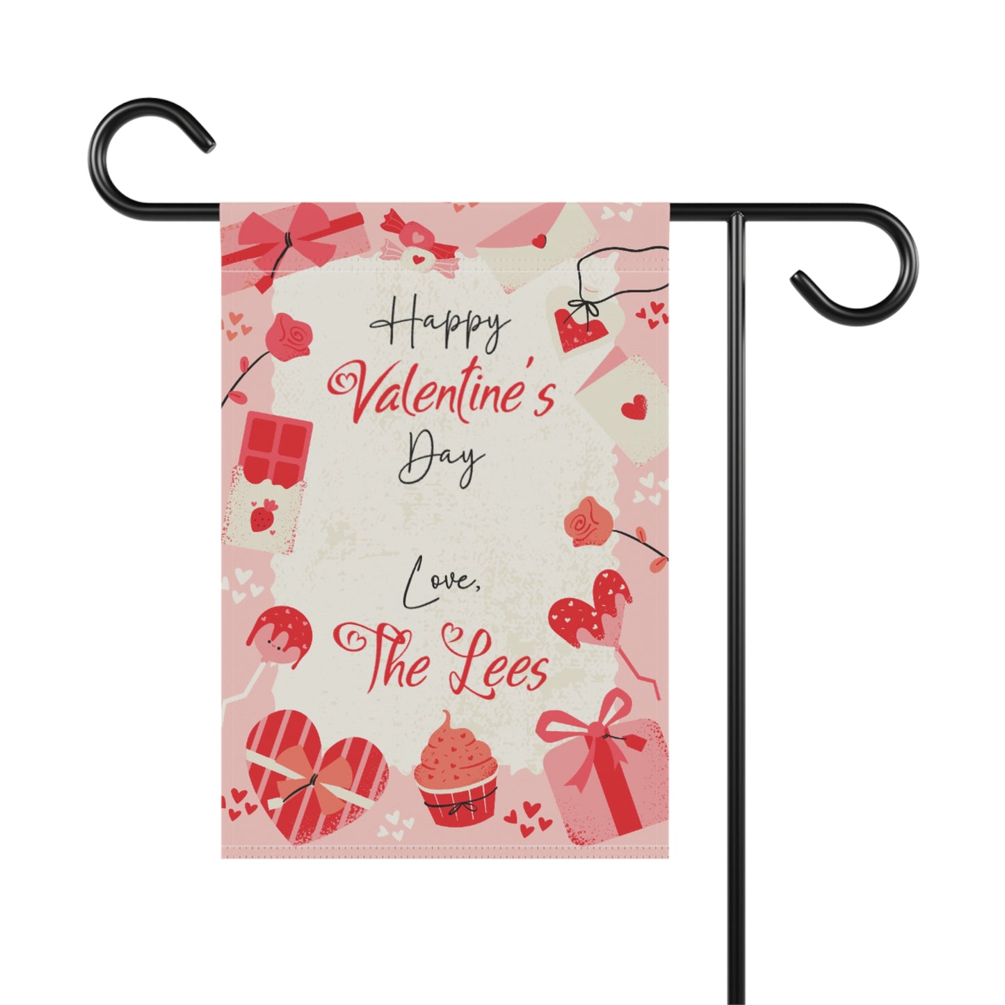 Valentine's Day Sweets Garden Flag