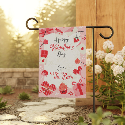Valentine's Day Sweets Garden Flag