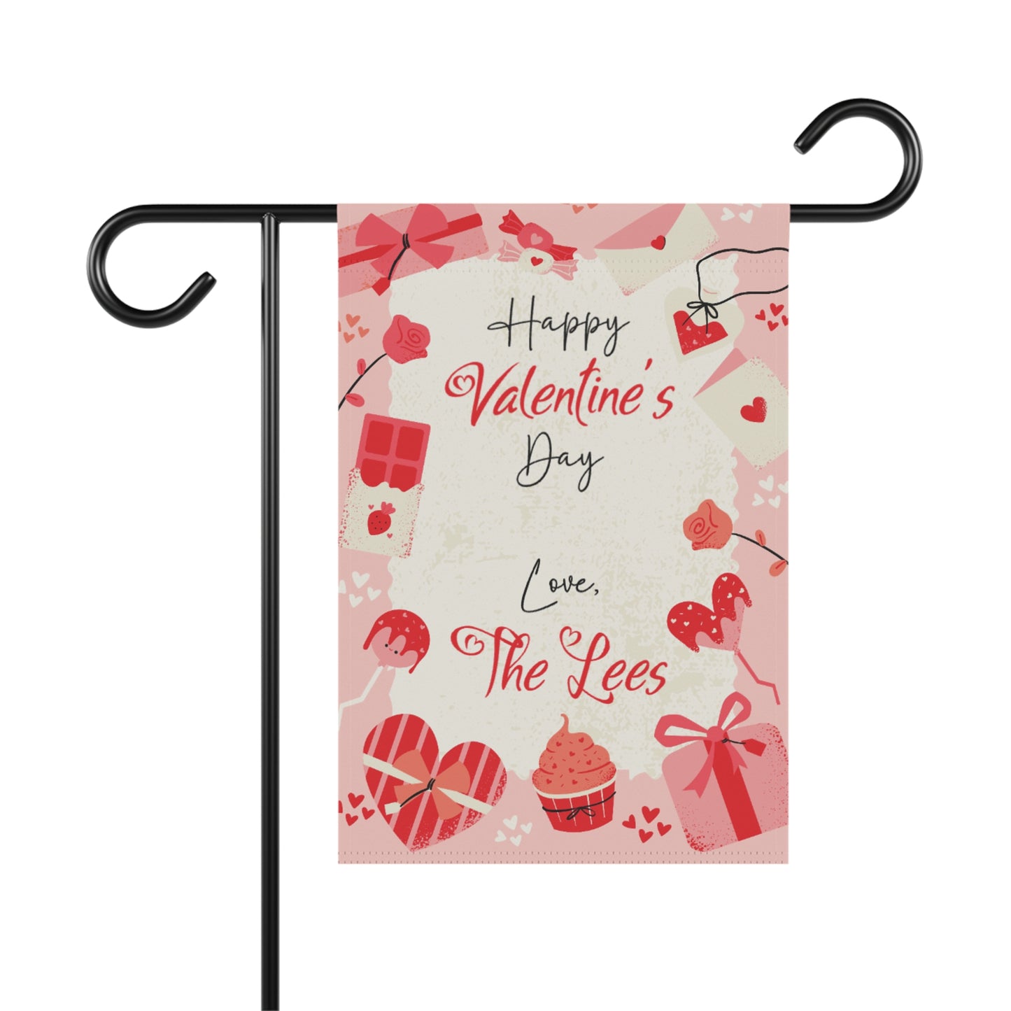 Valentine's Day Sweets Garden Flag