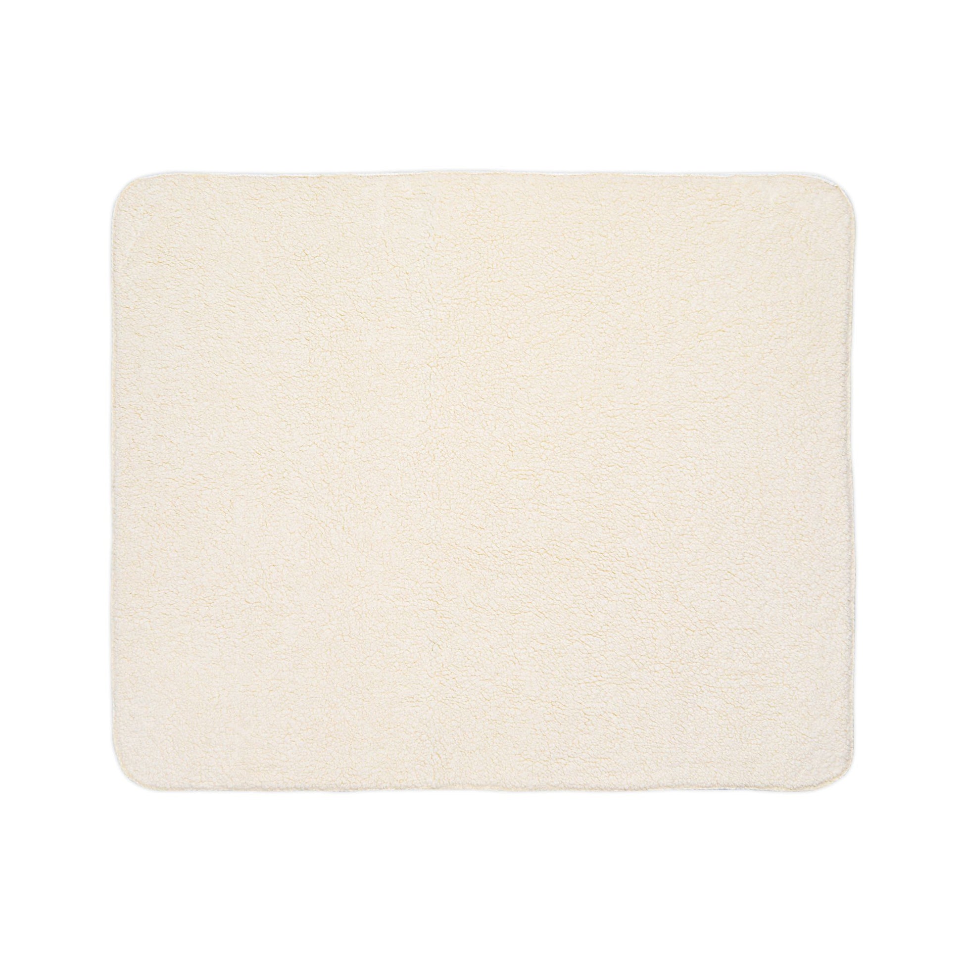 I Love Fall Most of All Personalized Sherpa Blanket Back
