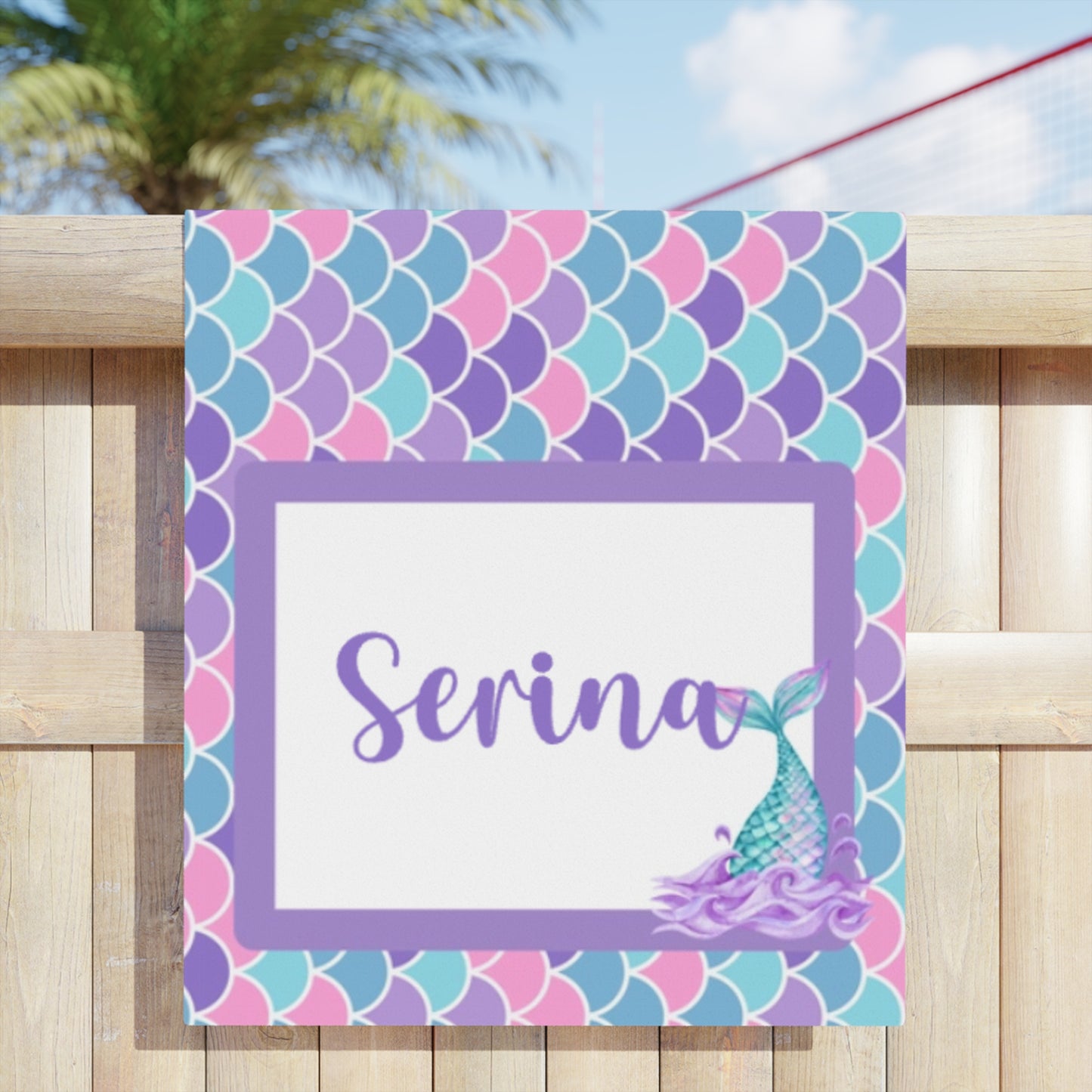 Personalized Kids Ocean Themed Beach Towels