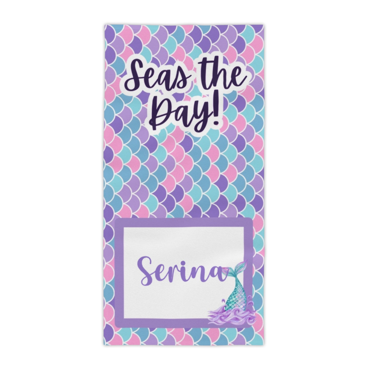 Personalized Kids Ocean Themed Beach Towels
