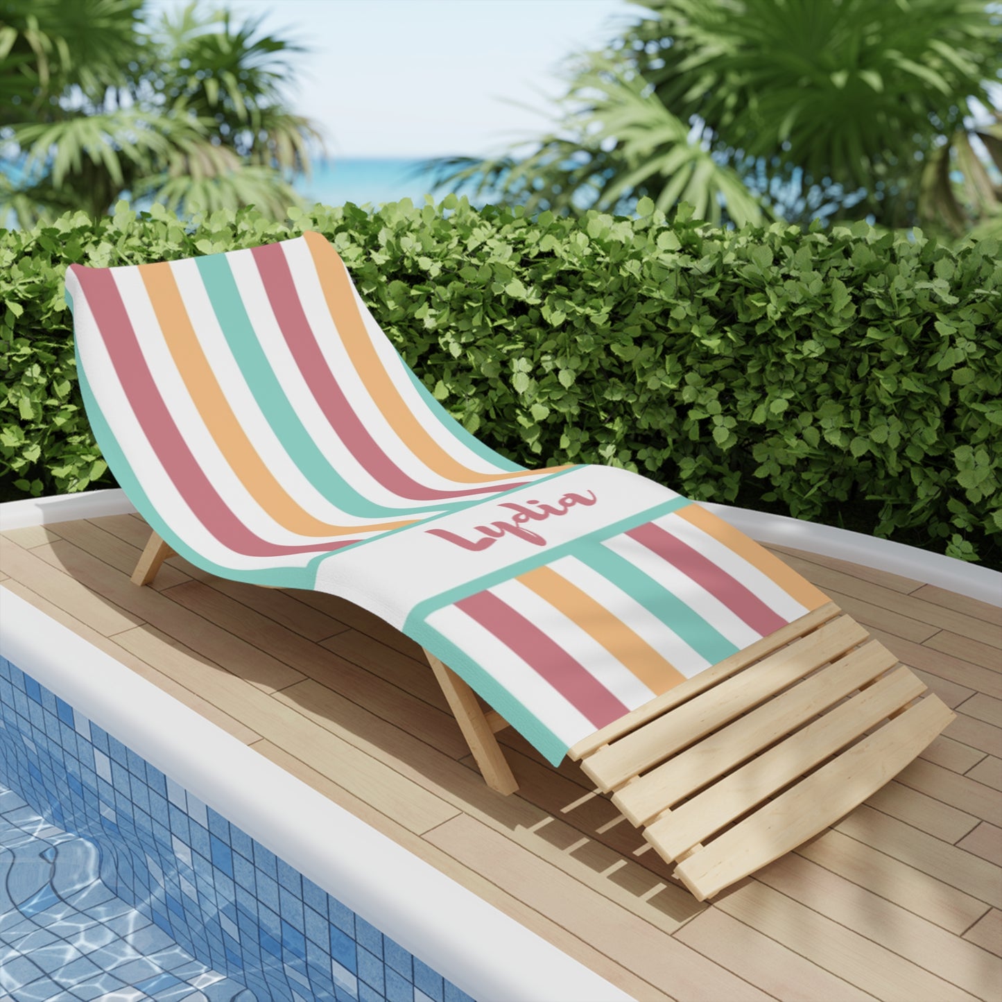 Multi-Color Stripped Beach Towel for Kids and Adults