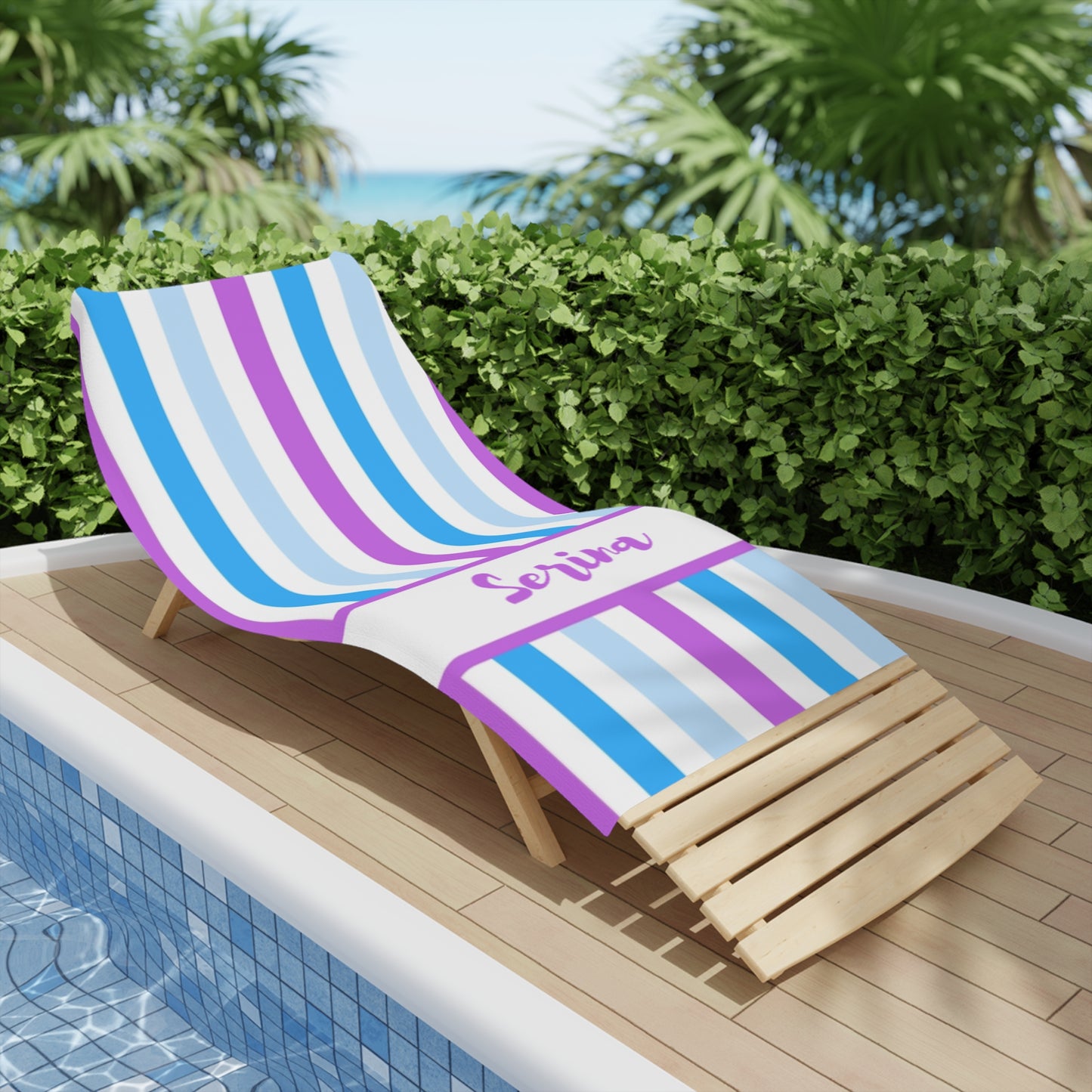 Multi-Color Stripped Beach Towel for Kids and Adults