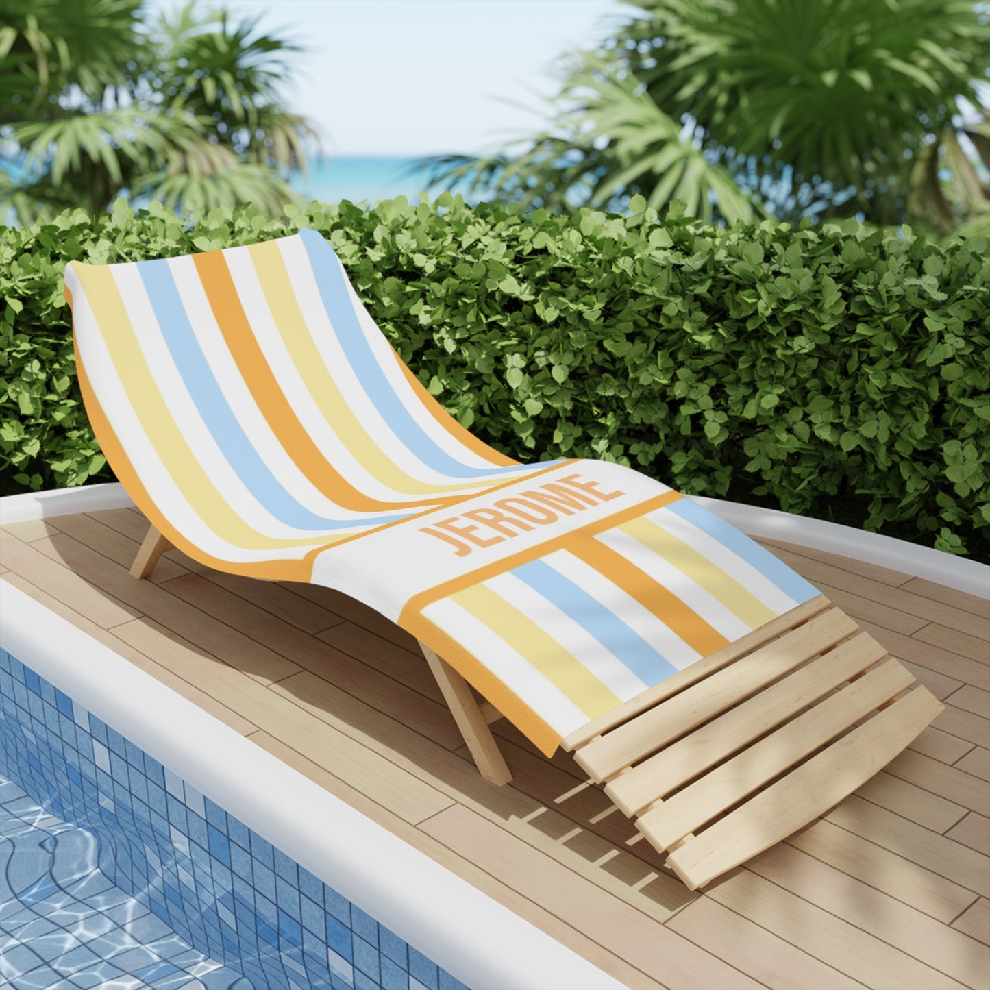 Multi-Color Stripped Beach Towel for Kids and Adults