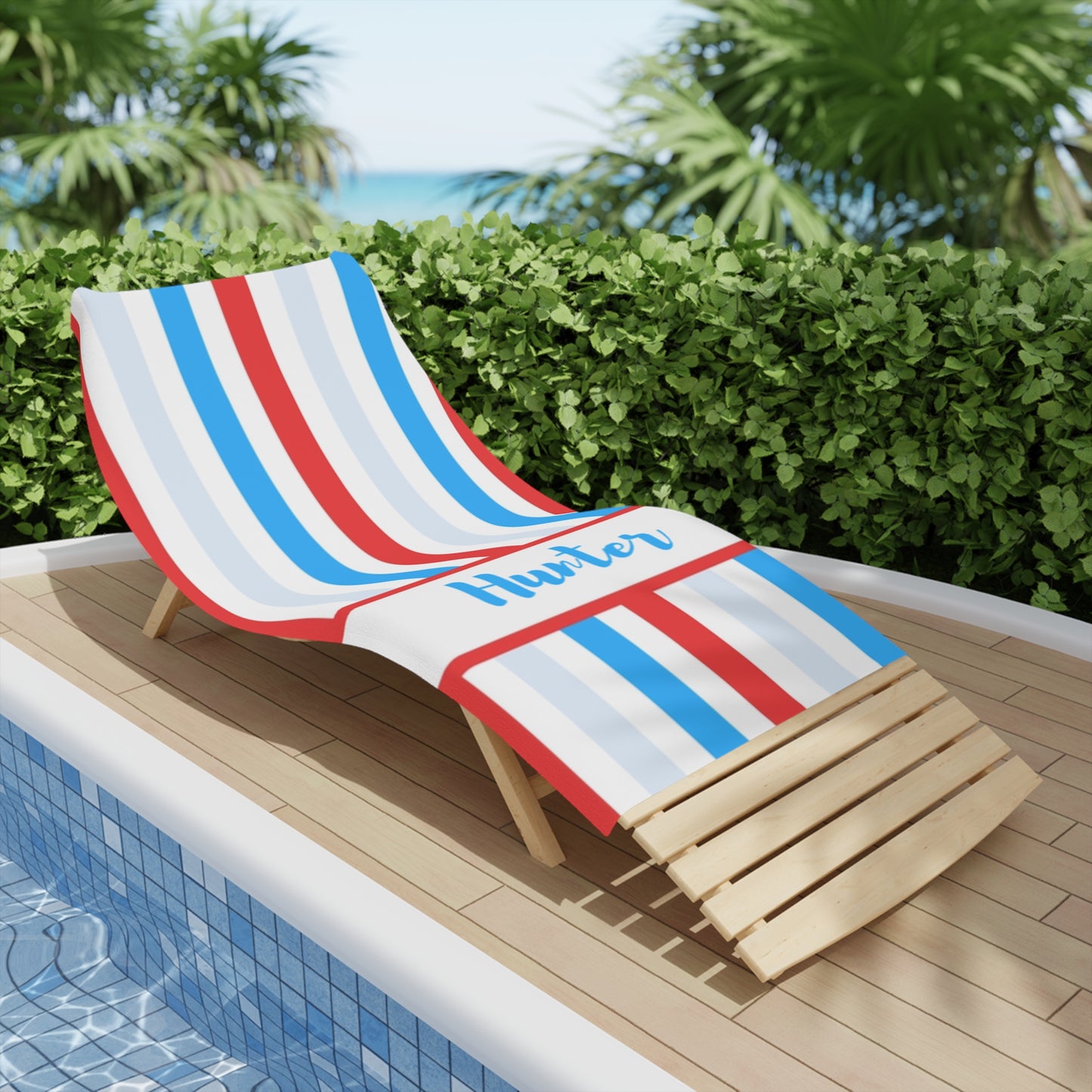 Multi-Color Stripped Beach Towel for Kids and Adults