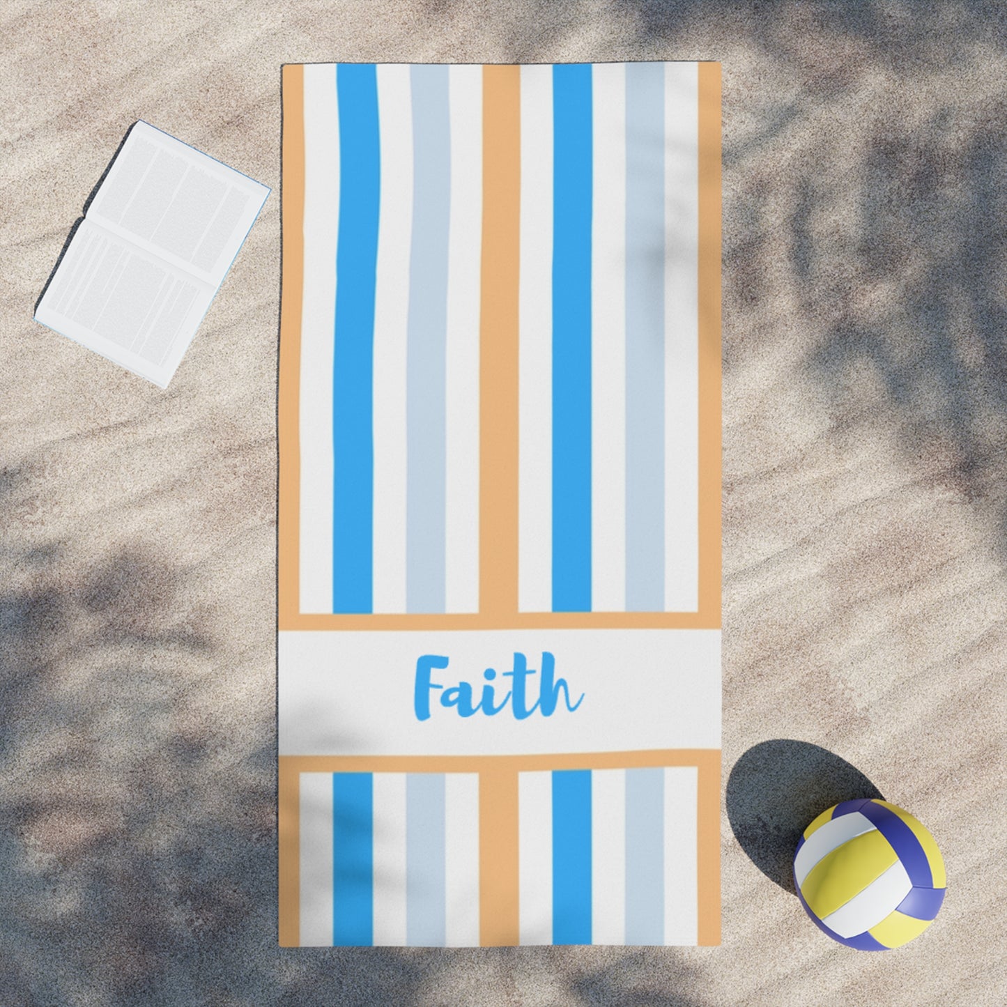 Multi-Color Stripped Beach Towel for Kids and Adults