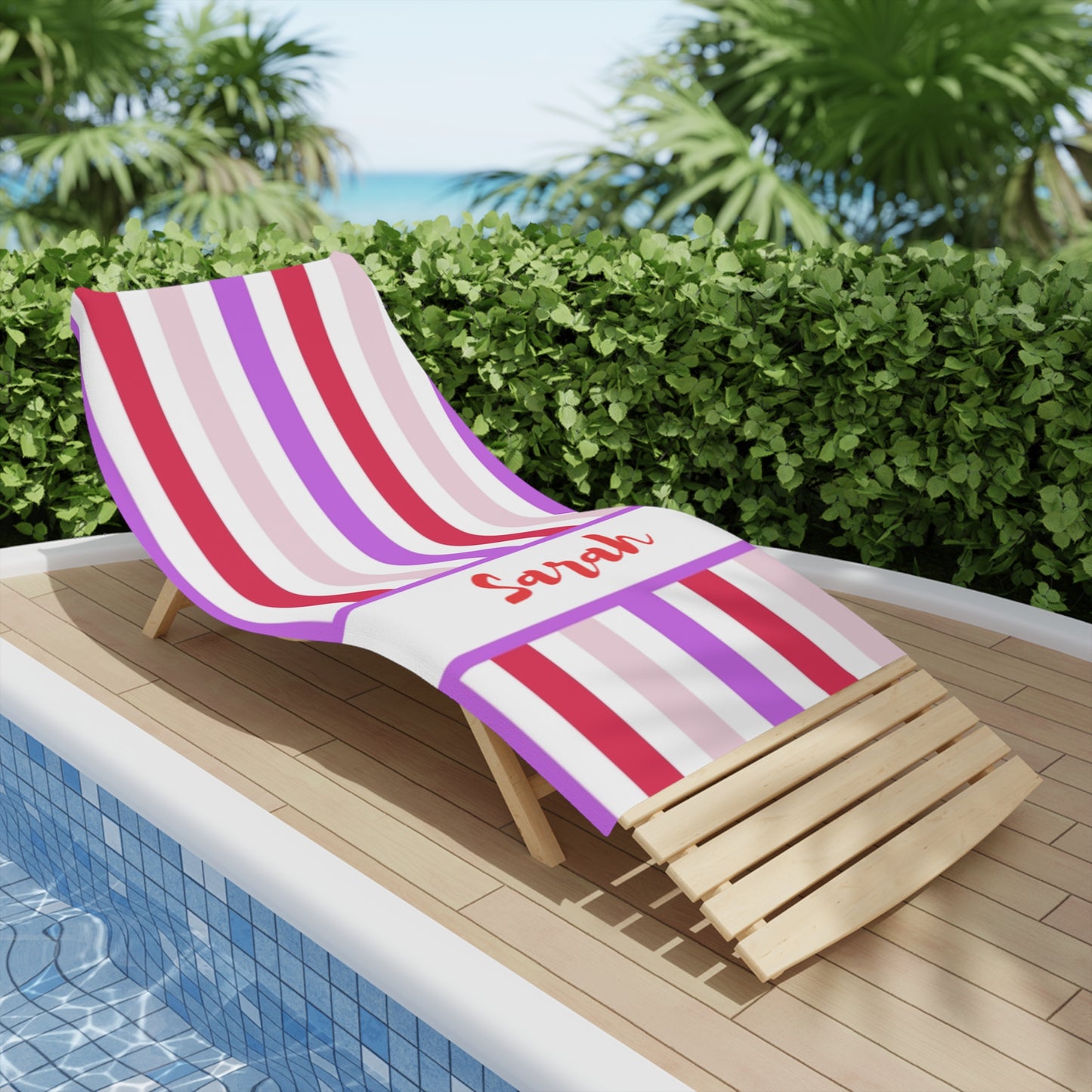 Multi-Color Stripped Beach Towel for Kids and Adults