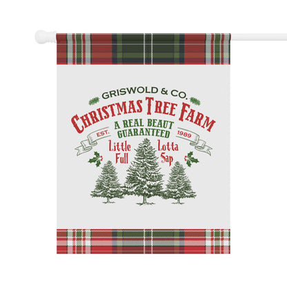 Griswold Christmas Tree Farm Garden & House Banner, National Lampoon's Christmas Vacation, Christmas Flag, Holiday Decorations