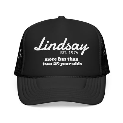 Personalized 50th Birthday Foam Trucker Hat