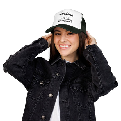 Personalized 50th Birthday Foam Trucker Hat