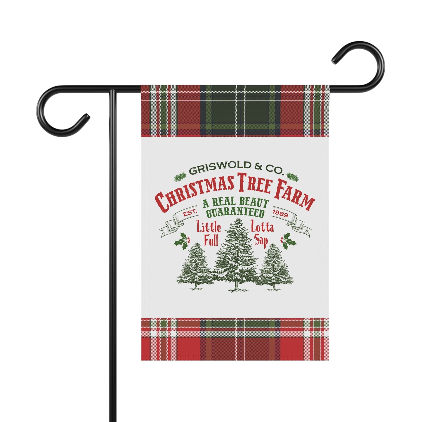 Griswold Christmas Tree Farm Garden & House Banner, National Lampoon's Christmas Vacation, Christmas Flag, Holiday Decorations