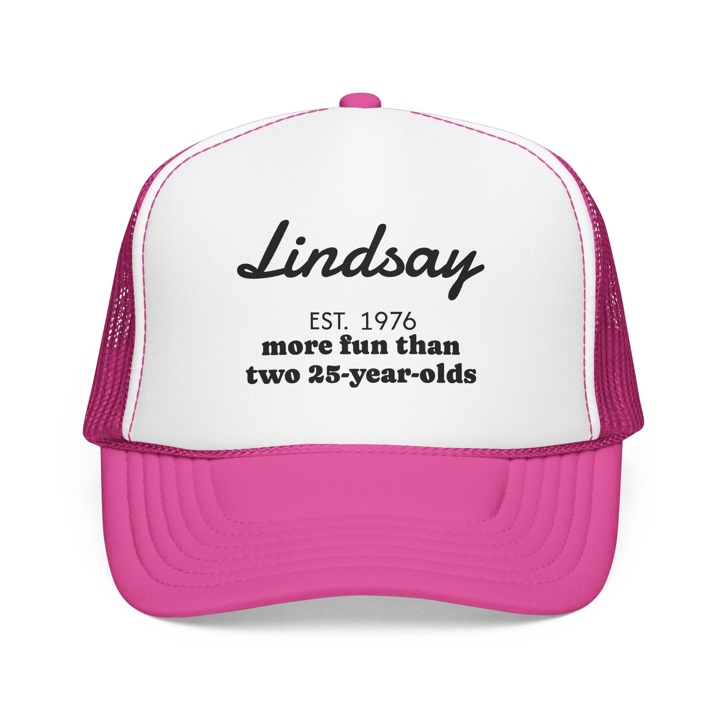 Personalized 50th Birthday Foam Trucker Hat