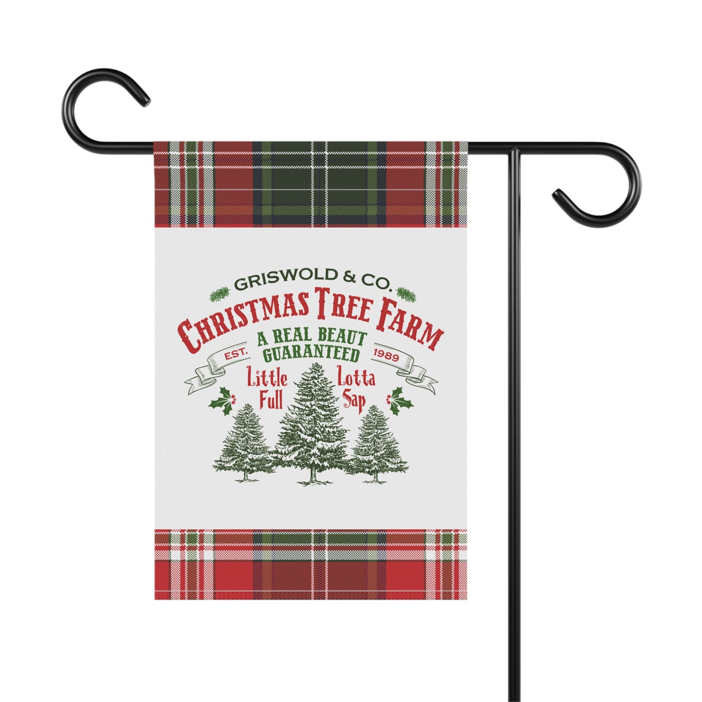 Griswold Christmas Tree Farm Garden & House Banner, National Lampoon's Christmas Vacation, Christmas Flag, Holiday Decorations