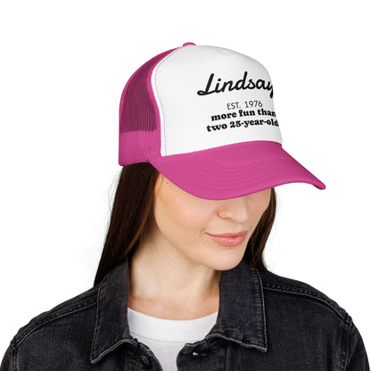 Personalized 50th Birthday Foam Trucker Hat