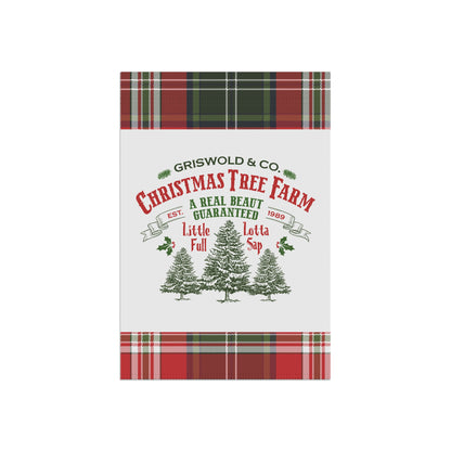 Griswold Christmas Tree Farm Garden & House Banner, National Lampoon's Christmas Vacation, Christmas Flag, Holiday Decorations