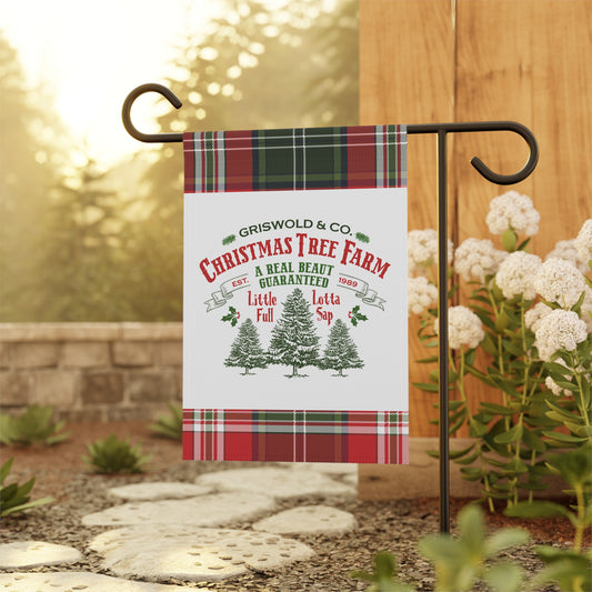 Griswold Christmas Tree Farm Garden & House Banner, National Lampoon's Christmas Vacation, Christmas Flag, Holiday Decorations