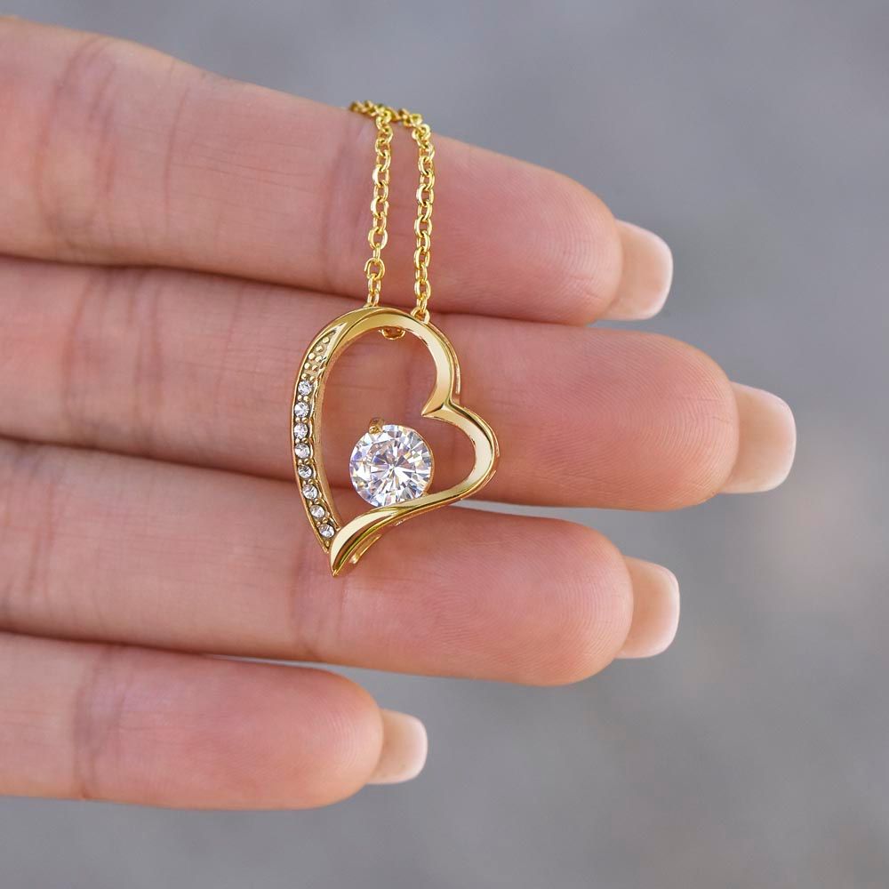 Valentine's Day Forever Love Heart Necklace