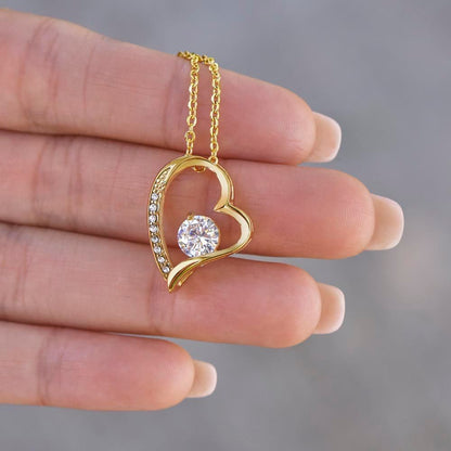 Valentine's Day Forever Love Heart Necklace