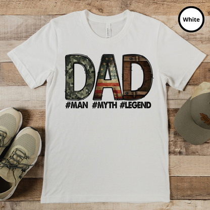 Dad Man Myth Legend Shirt