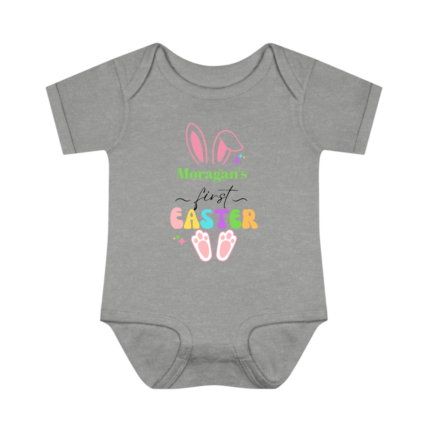 Personalized First Easter Baby Bodysuit
