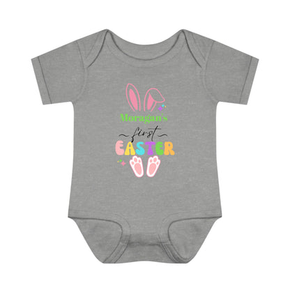 Personalized First Easter Baby Bodysuit