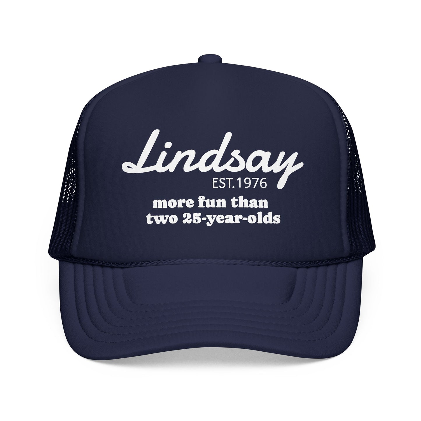 Personalized 50th Birthday Foam Trucker Hat