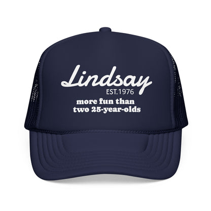 Personalized 50th Birthday Foam Trucker Hat