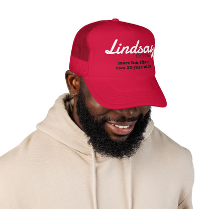 Personalized 50th Birthday Foam Trucker Hat