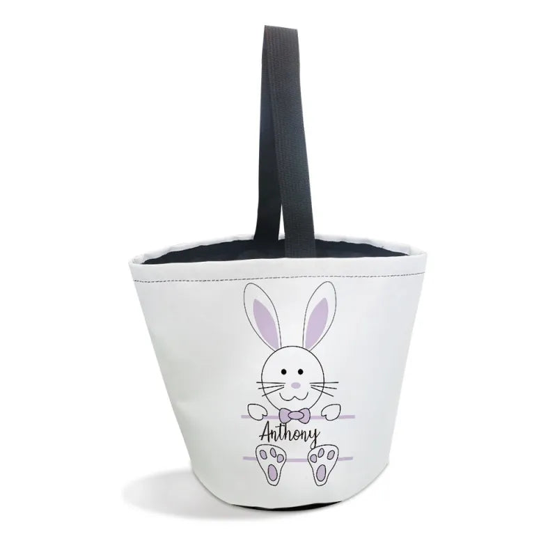 Personalized Easter Bunny Basket for Kids