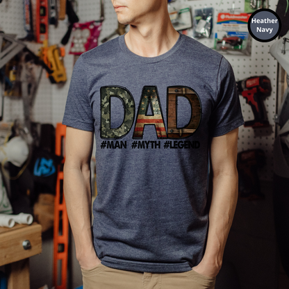 Dad Man Myth Legend Shirt