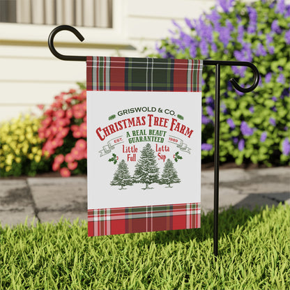 Griswold Christmas Tree Farm Garden & House Banner, National Lampoon's Christmas Vacation, Christmas Flag, Holiday Decorations