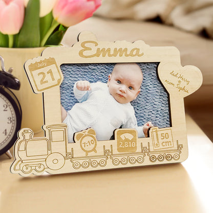 Personalized Newborn Photo Frame