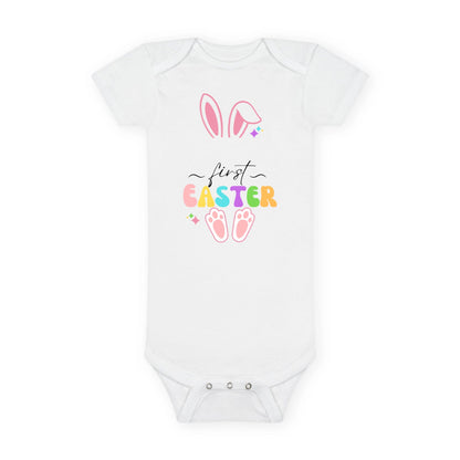 Personalized First Easter Organic Onesie®