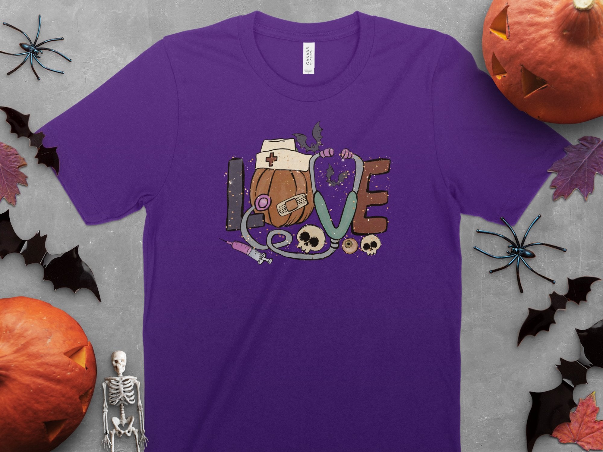 Halloween Nurse Love Apparel