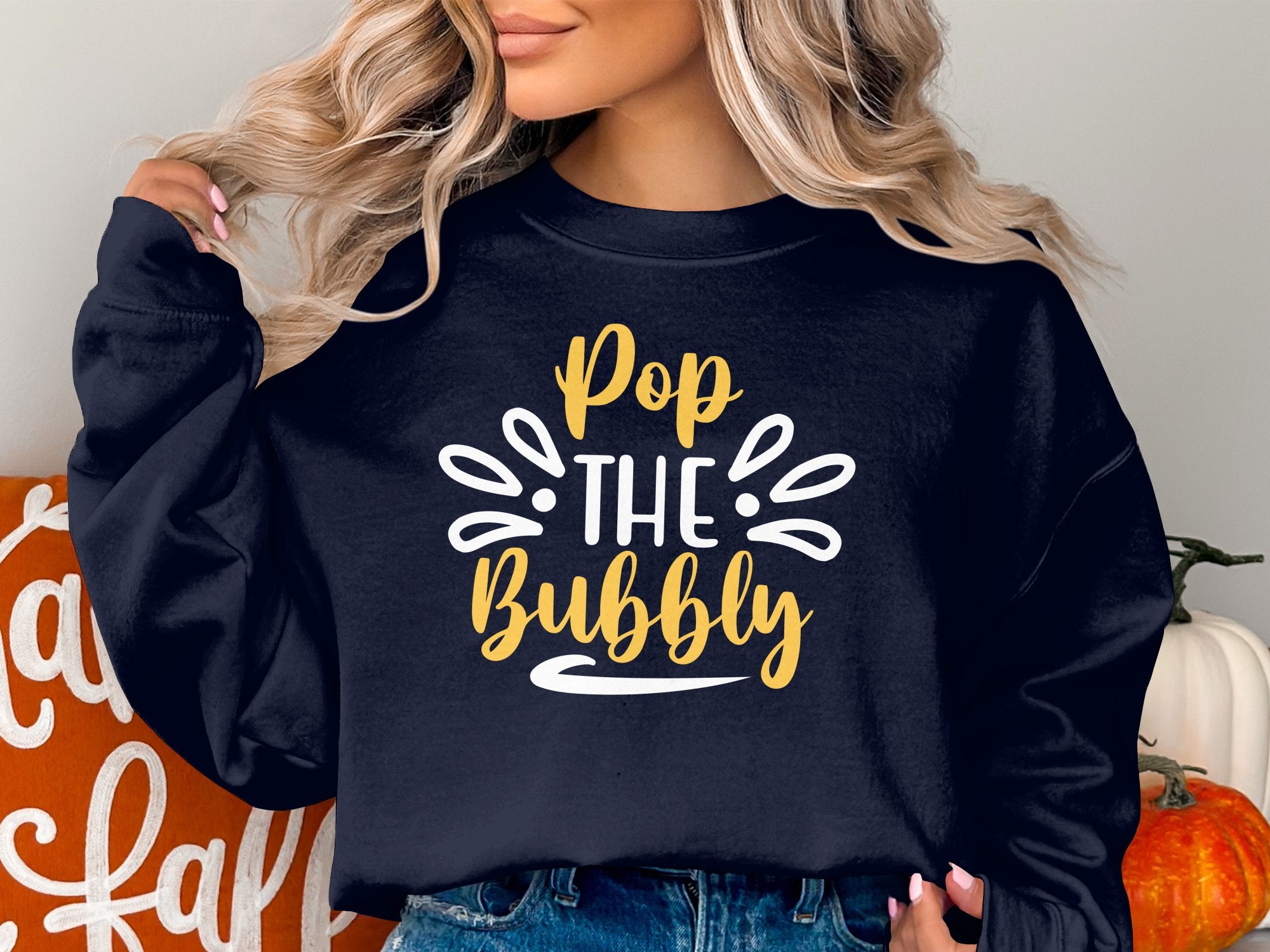 Pop The Bubbly Shirt, Sweatshirt and Tank, New Year Party, New Year Shirt, Champagne Shirt