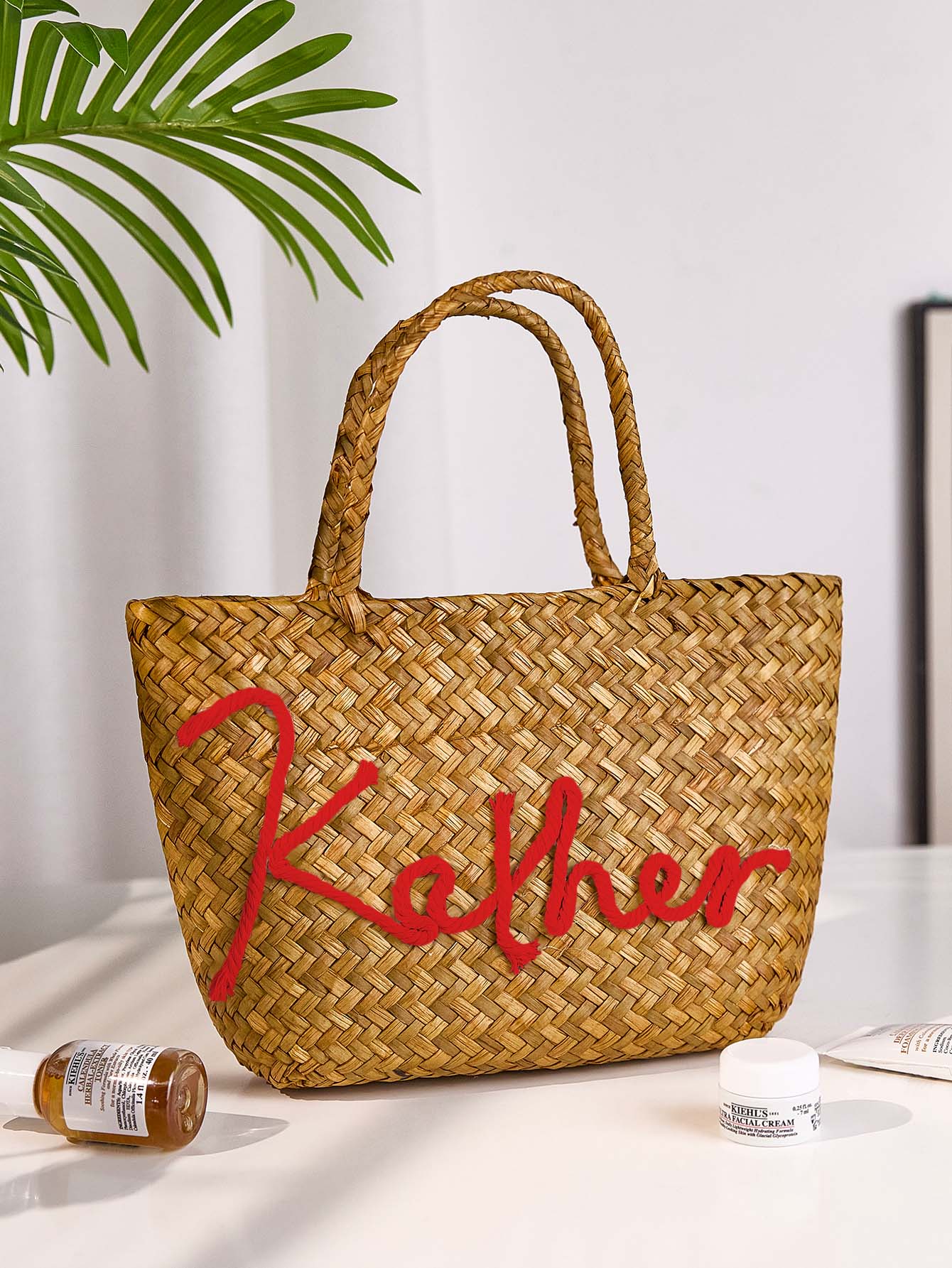 Personalized Handmade Bohemian Bucket Bag with Name