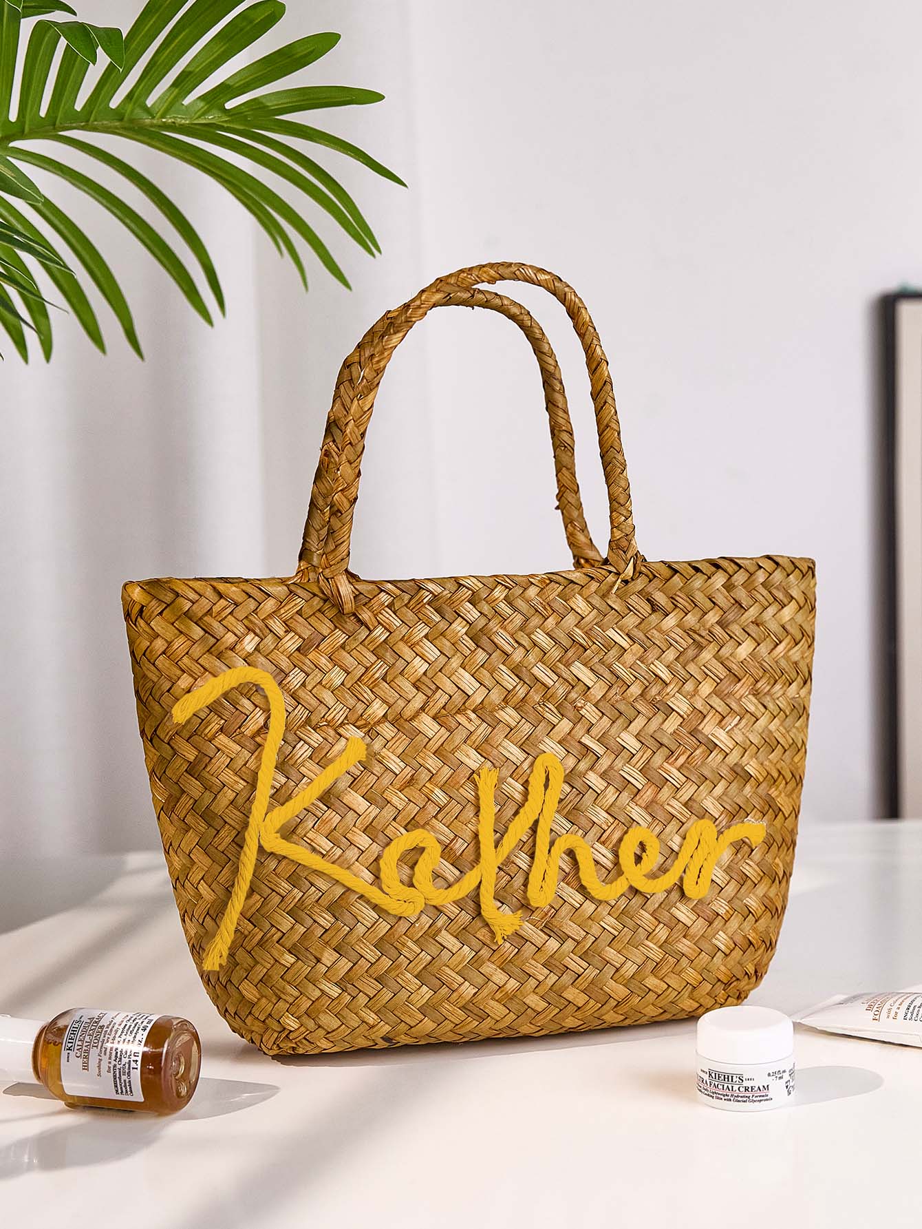 Personalized Handmade Bohemian Bucket Bag with Name