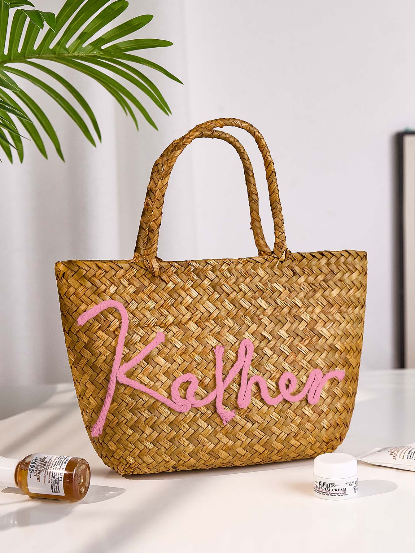 Personalized Handmade Bohemian Bucket Bag with Name