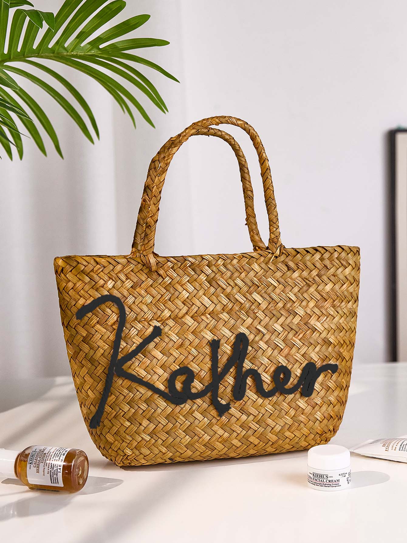 Personalized Handmade Bohemian Bucket Bag with Name