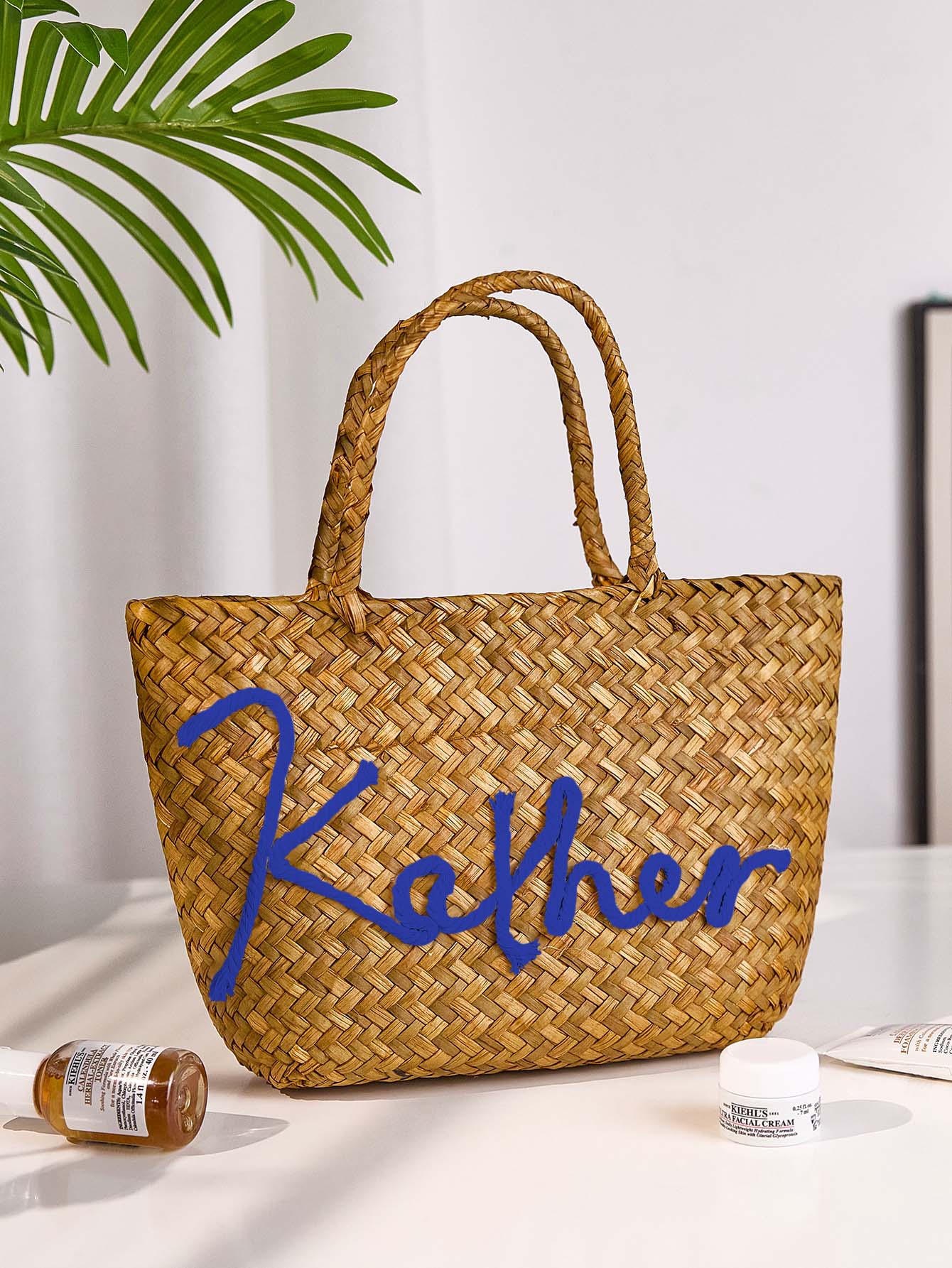 Personalized Handmade Bohemian Bucket Bag with Name