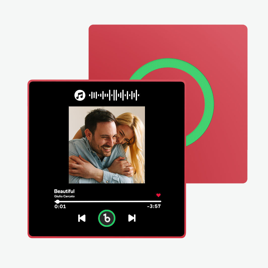FridgeBeats Framed Custom Photo Song Code Fridge Magnet
