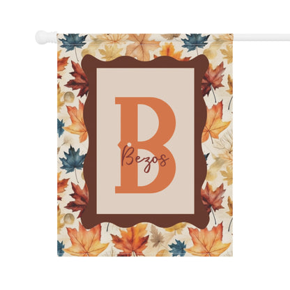 Custom Autumn Leaves Garden Banner & House Flag