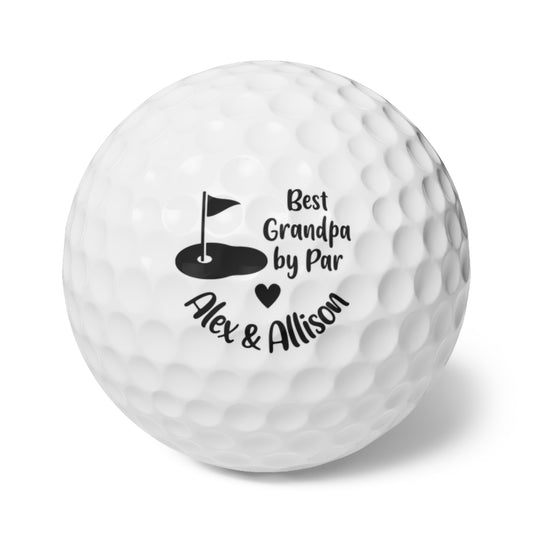 Best Person by Par Pack of Six Golf Balls