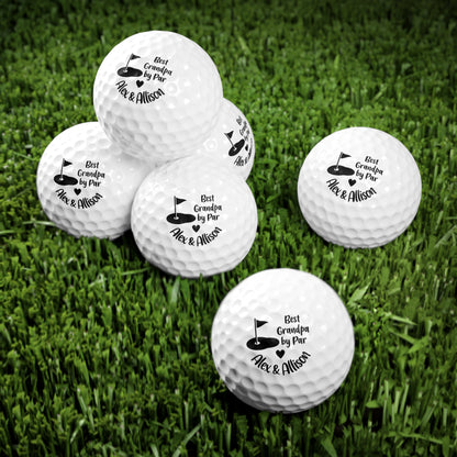 Best Person by Par Pack of Six Golf Balls
