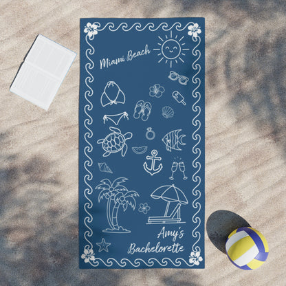 Bridal Icon Beach Towel