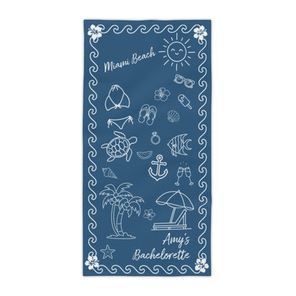 Bridal Icon Beach Towel