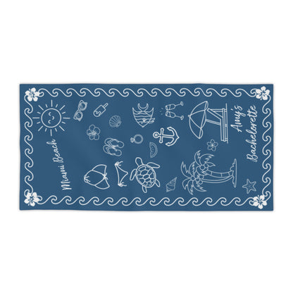 Bridal Icon Beach Towel