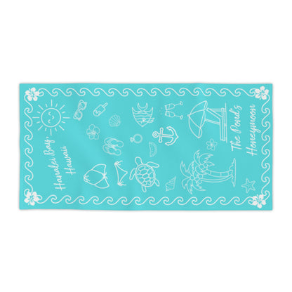 Bridal Icon Beach Towel