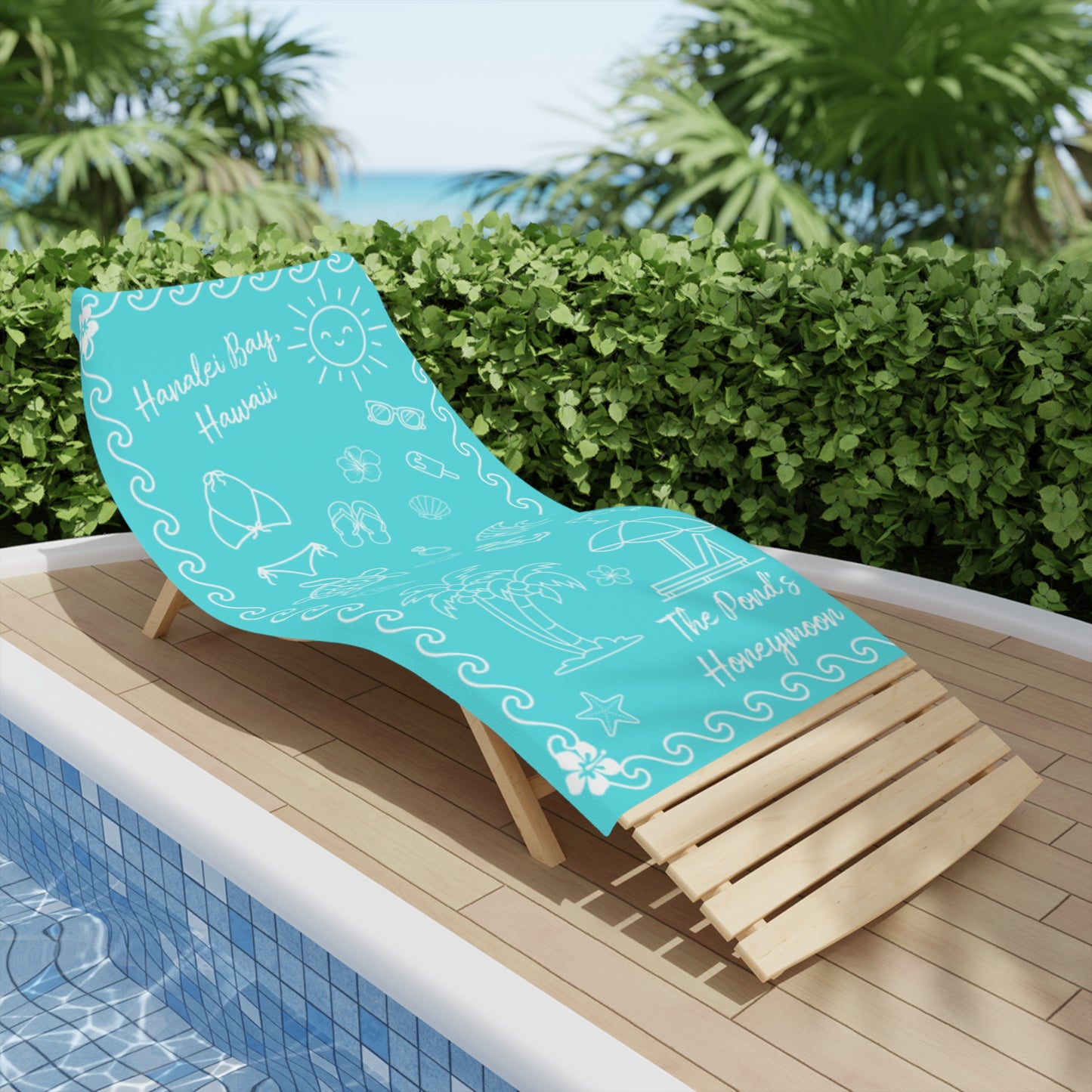 Bridal Icon Beach Towel